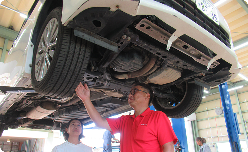 国家資格保有者在籍 車整備のプロが丁寧に整備